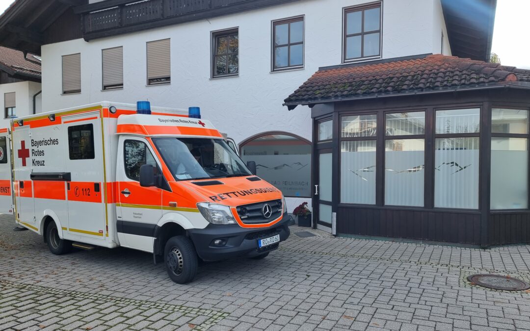 Vielen Dank an den Rettungsdienst!